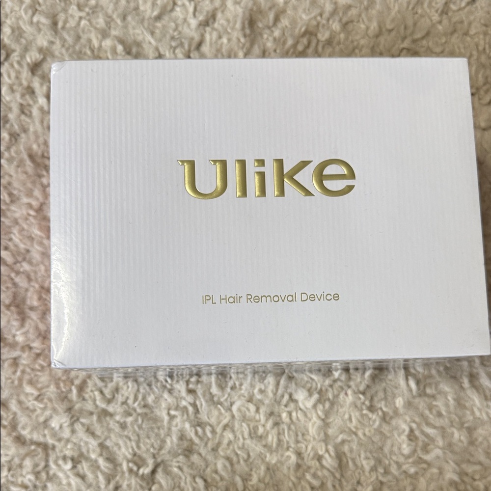 Ulike IPL Hair Removal Device - White and Gold